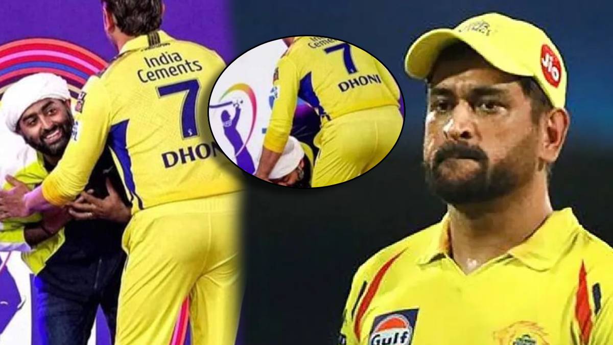 Ipl Csk Vs Gt Titans Highlight Arijit Singh Touches Ms Dhoni Feet