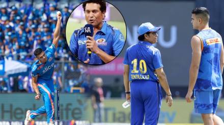 MI vs KKR Arjun Tendulkar IPL Debut Sachin Tendulkar Writes Emotional Tweet As Father And Player IPL 2023 Highlights