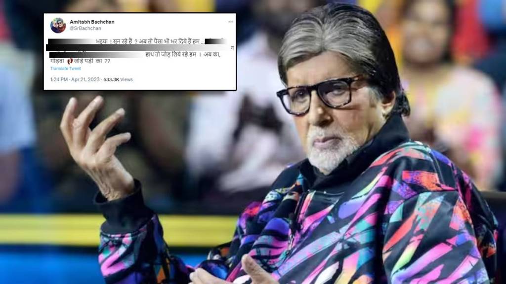 Amitabh Bachchan Tweet Calling Out Elon Musk Twitter Bhaiya After Blue Tick Removed Fans Confused Says Original Big B