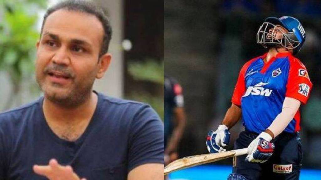 Virender Sehwag slams Prithvi Shaw