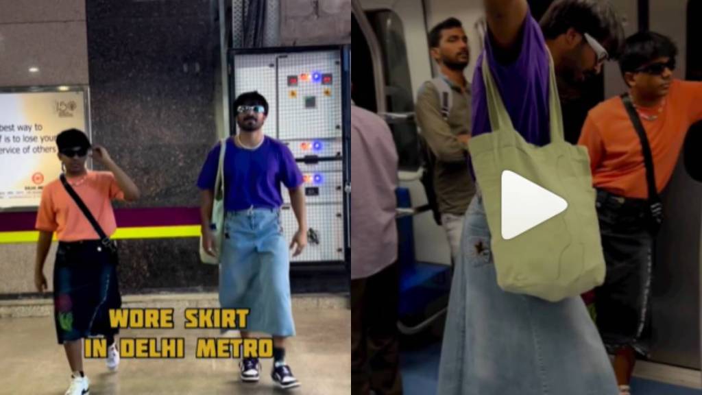 Delhi metro viral video