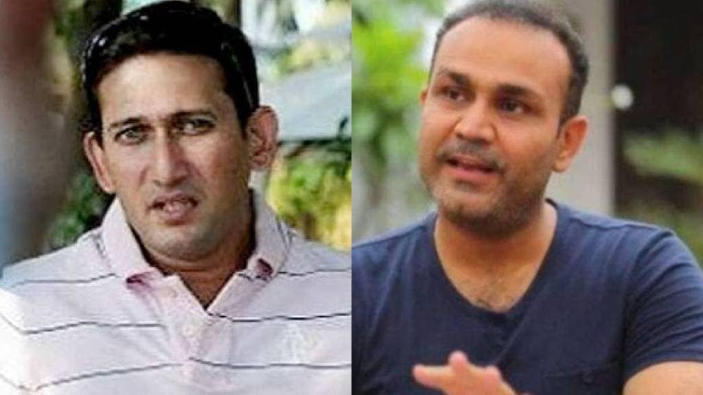 Ajit Agarkar gave a sharp reply to Virender Sehwag