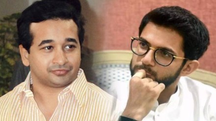 nitesh rane claim on aditya thackeray