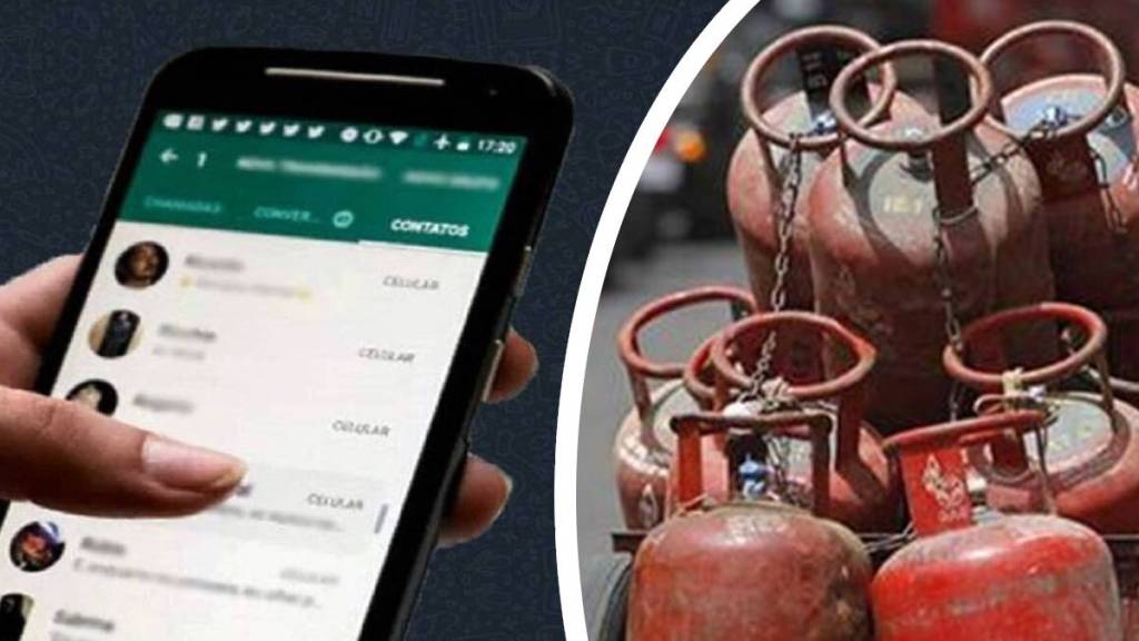 how to book lpg gas cylinder through whatsapp