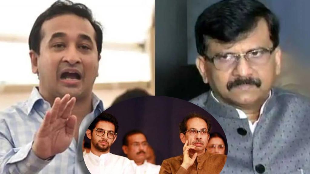 So Uddhav and Aditya Thackerays clothes Nitesh Ranes warning to Sanjay Raut said