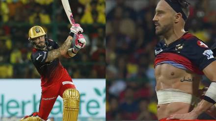 Faf du Plessis photo with stomach bandage goes viral