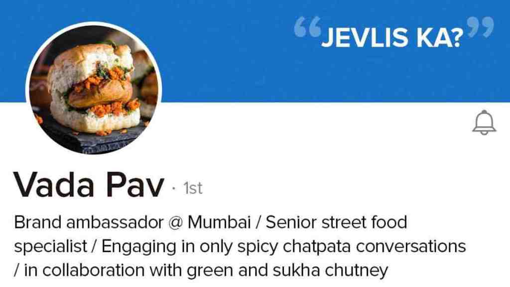 If Vada Pav Had A LinkedIn Bio... Check Out Swiggy's Hilarious Post