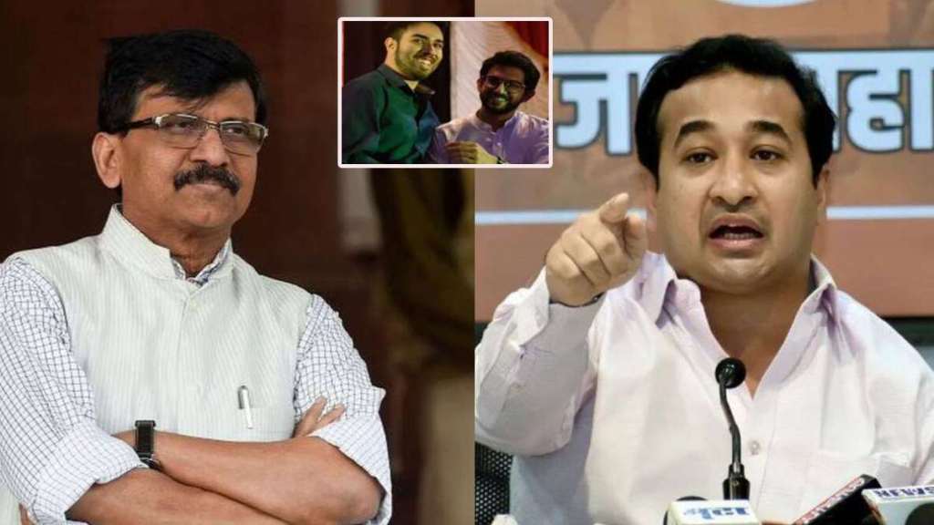 Nitesh Rane vs Sanjay Raut