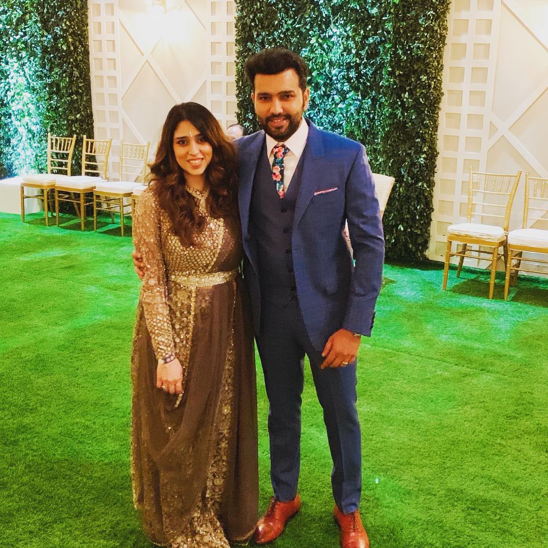 Rohit Sharma and Ritika Sajdeh 16