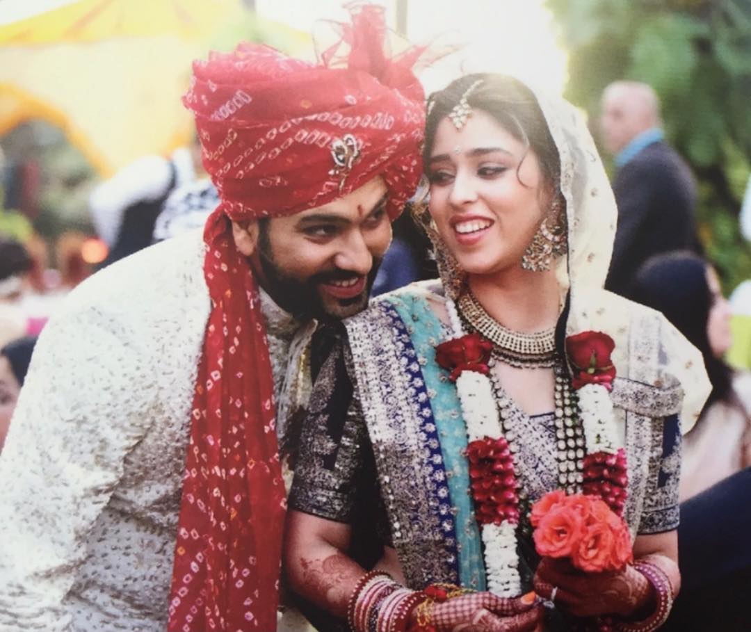 Rohit Sharma and Ritika Sajdeh 23