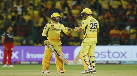 CSK vs RCB Score: Shivam-Conway's brilliant half century Chennai Super Kings challenge for 227 runs against Bangalore