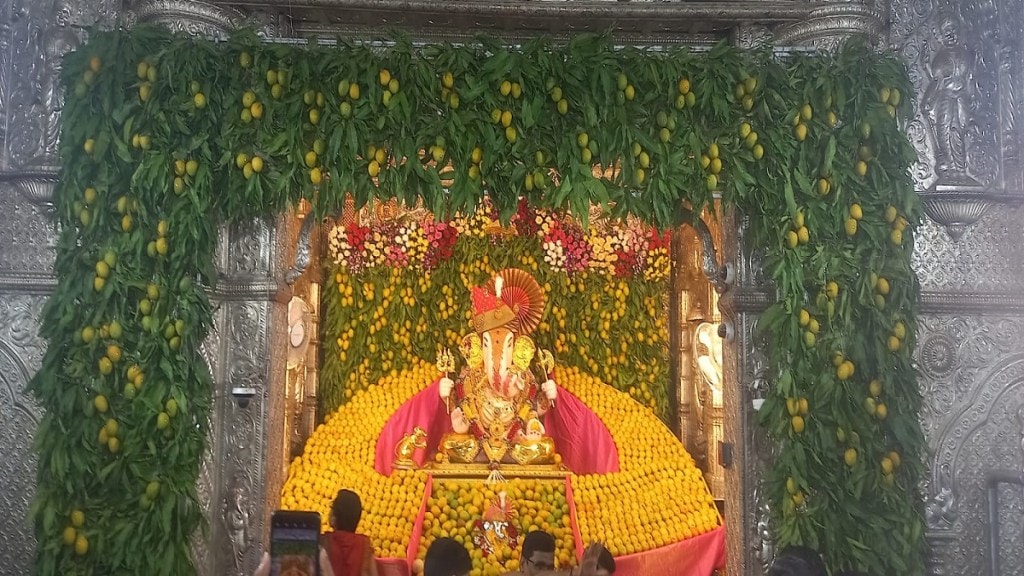 mangoes Dagdusheth Halwai Ganapati