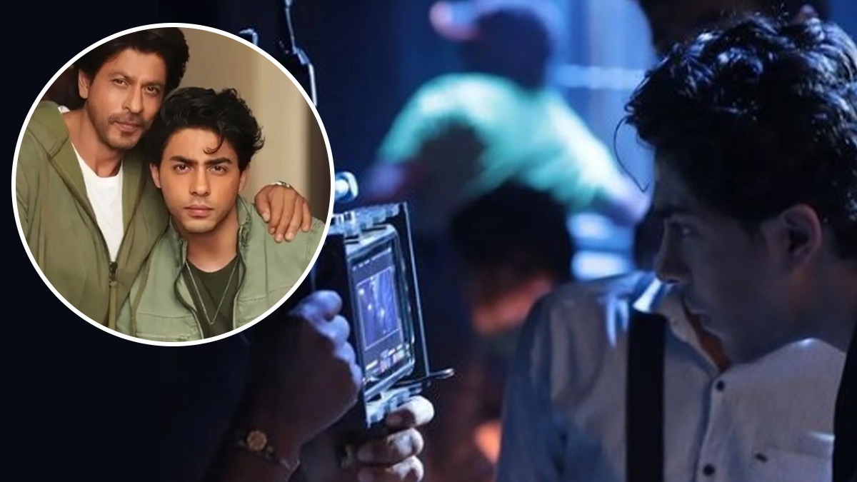 Shah Rukh Khan Son Aryan Khan Shoot His Frist Ad As A Director Viral On