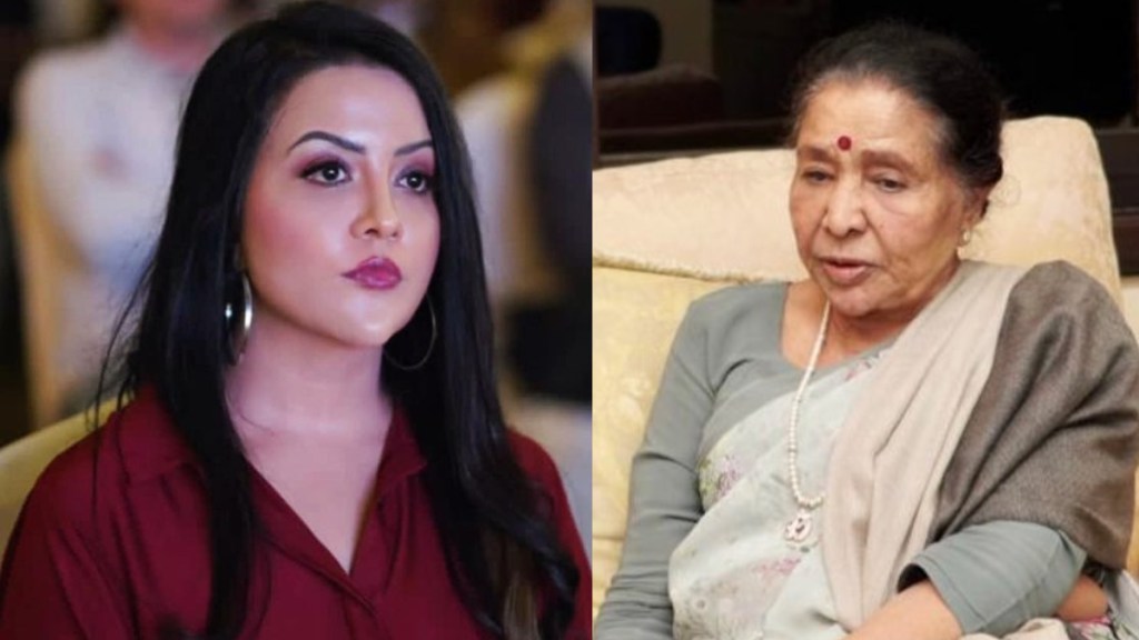 amruta fadnavis asha bhosle