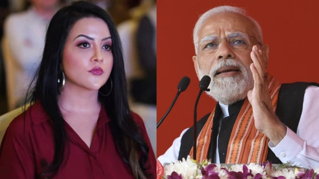 amruta fadnavis pm modi