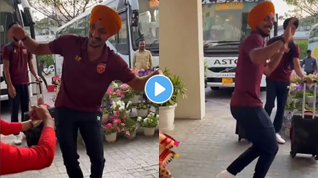 IPL 2023: Arshdeep Singh of Punjab painted in the colors of Assam did Bihu dance video went viral