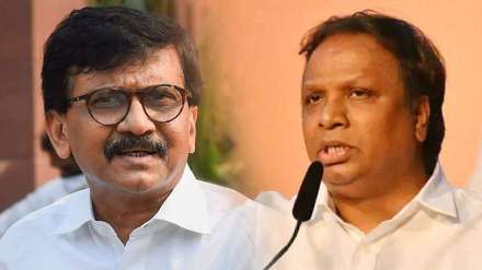 ashish shelar sanjay raut