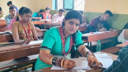 Kalyan, bride , Examination, economics paper, marriage hall