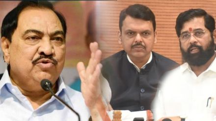 eknath khadse on eknath shinde and devendra fadnavis