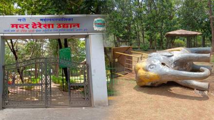 elephant fall Navi Mumbai mnc Park