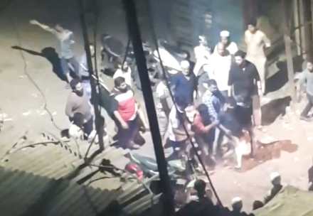 youths riot streets alcohol kalyan