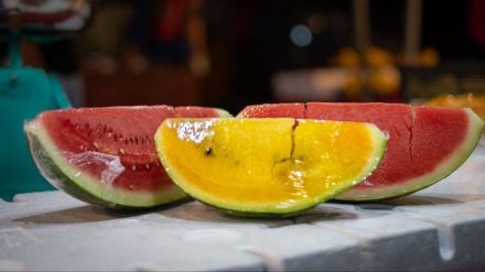 yellow watermelon