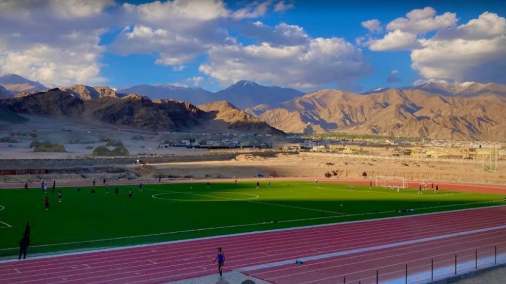 Anand Mahindra Shares Ladakh Football Stadium Photos: