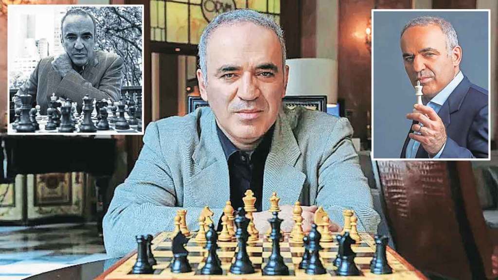 russian chess grandmaster garry kasparov