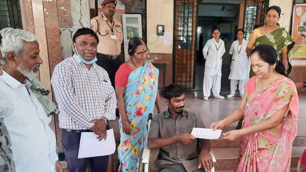 reunion of the patient from uttar pradesh