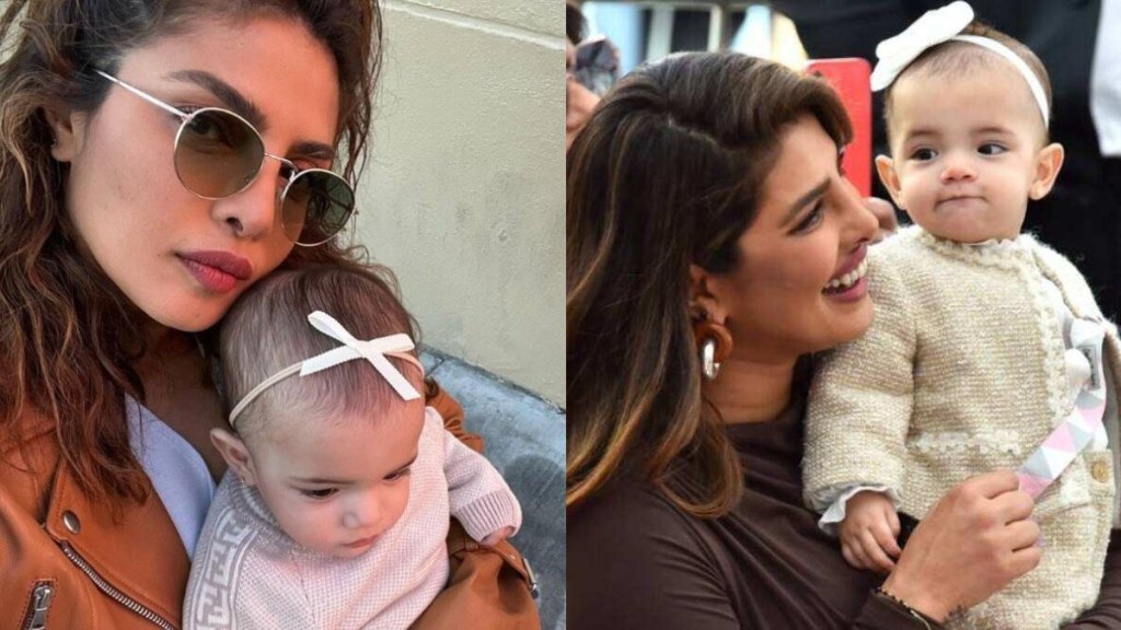 priyanka chopra with daughter