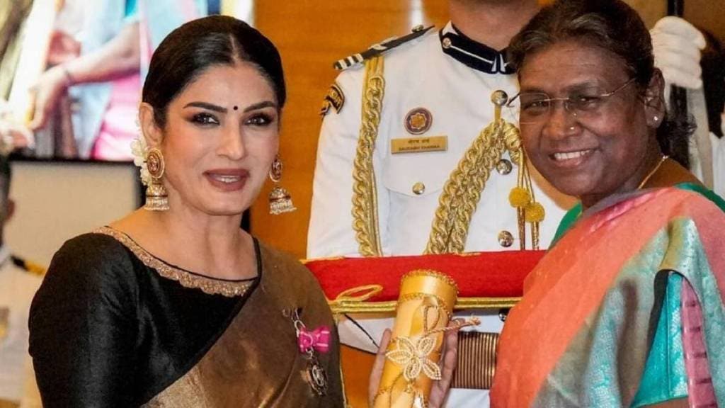 raveena tandon trollers padmashri