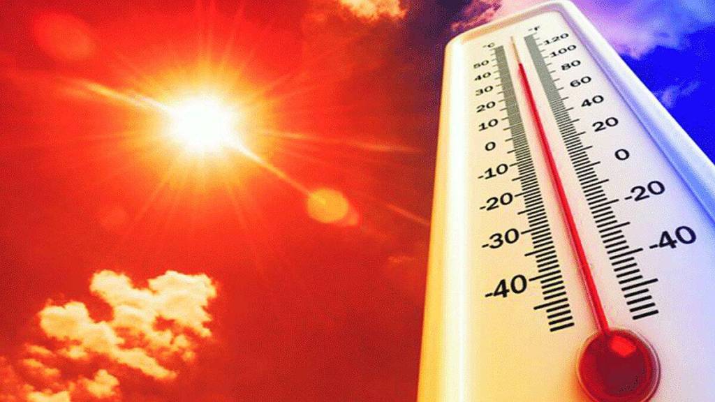 Temperature rise cities district badlapur