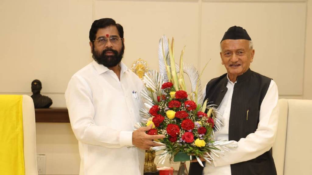 Bhagat Sing Koshayri Meets CM Eknath Shinde