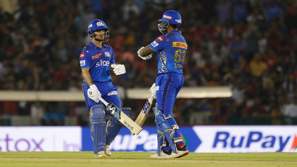 PBKS vs MI Score: Mumbai beat Punjab by six wickets Ishan Kishan and Suryakumar hit half-centuries