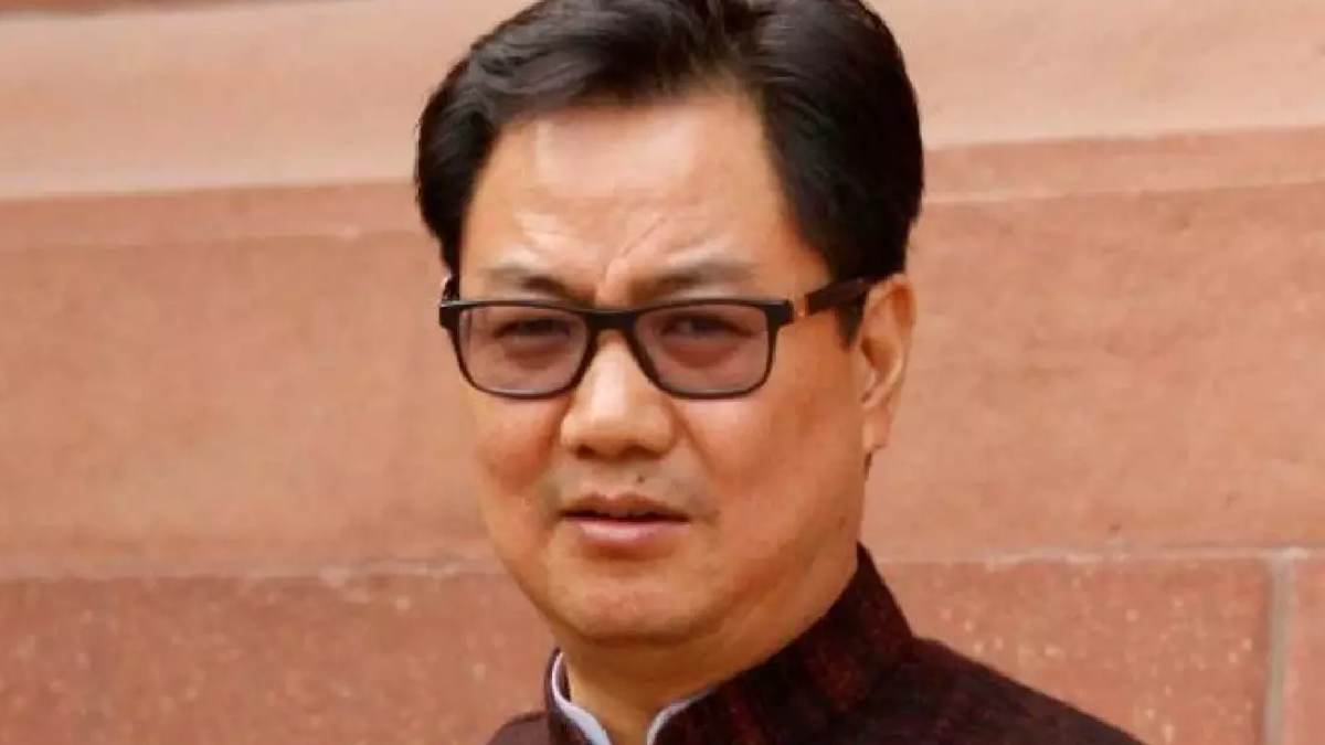 Kiren Rijiju Out Of Law