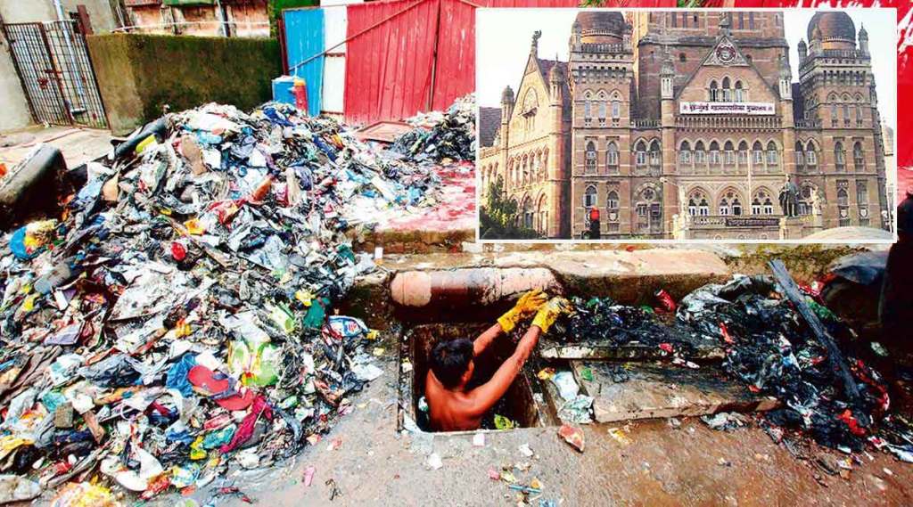 doubt over drain cleaning s bmc ward