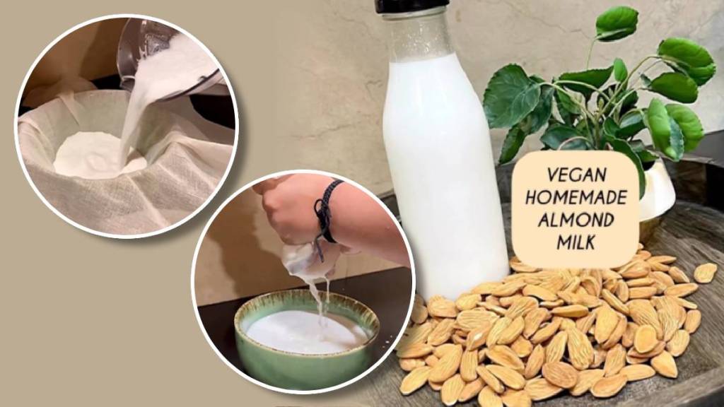 Homemade Almond Milk Recipe In Marathi