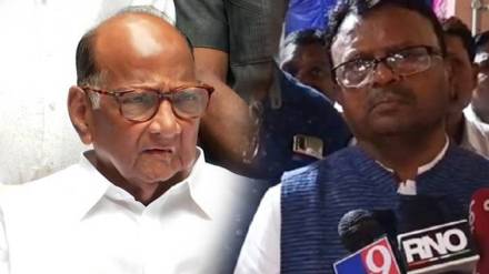 Rajendra Shingane meet Sharad Pawar