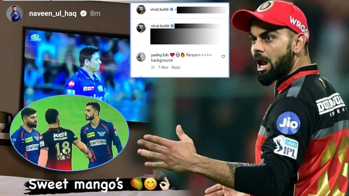 Virat Kohli Slams Naveen Ul Haq Cryptic Post With Sweet Mango Says Your ...