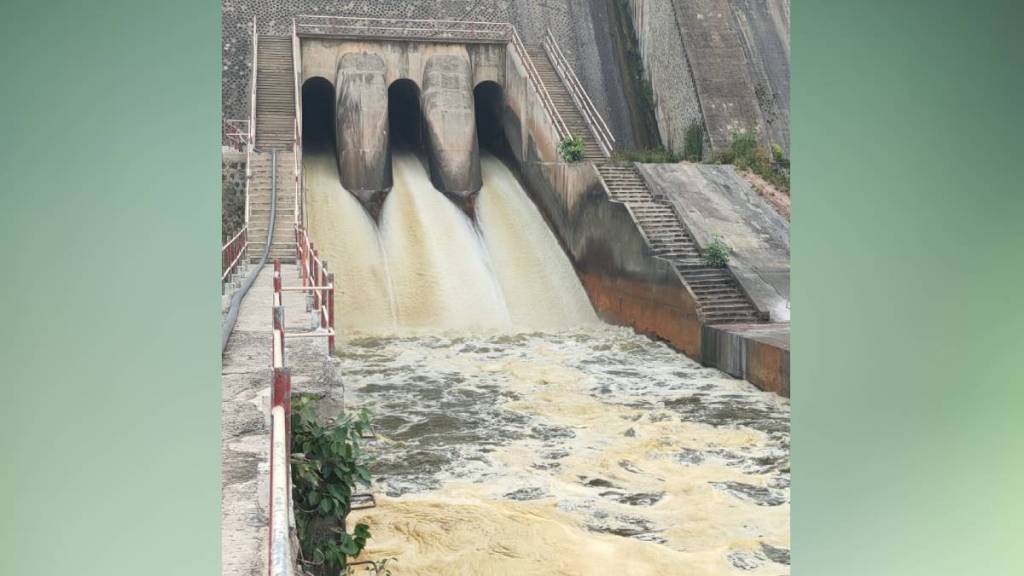 water release girna dam