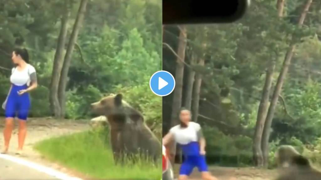 Bear attacked on girl