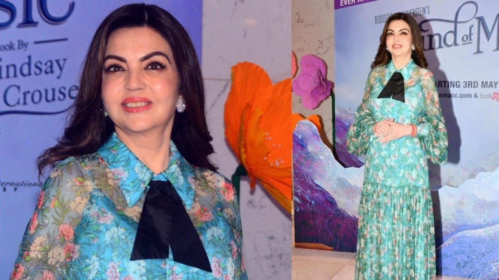 Nita ambani floral gown price