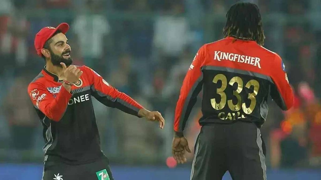 I am withdrawing retirement Chris Gayle gave a strange statement after Virat Kohli's century innings