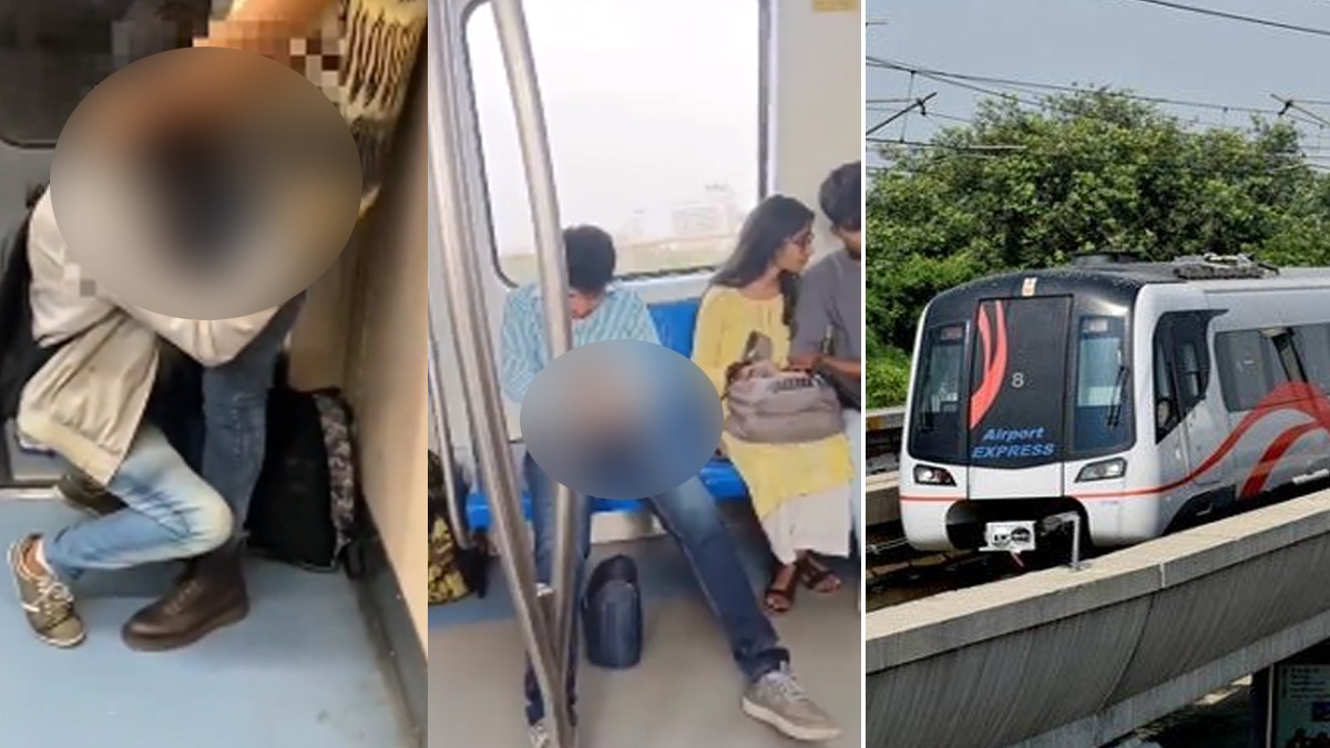 Delhi Metro Gay Oral Sex Viral Video Man Giving Blowjob to Other Guy  Masturbating Disgusting Clip In moving Train