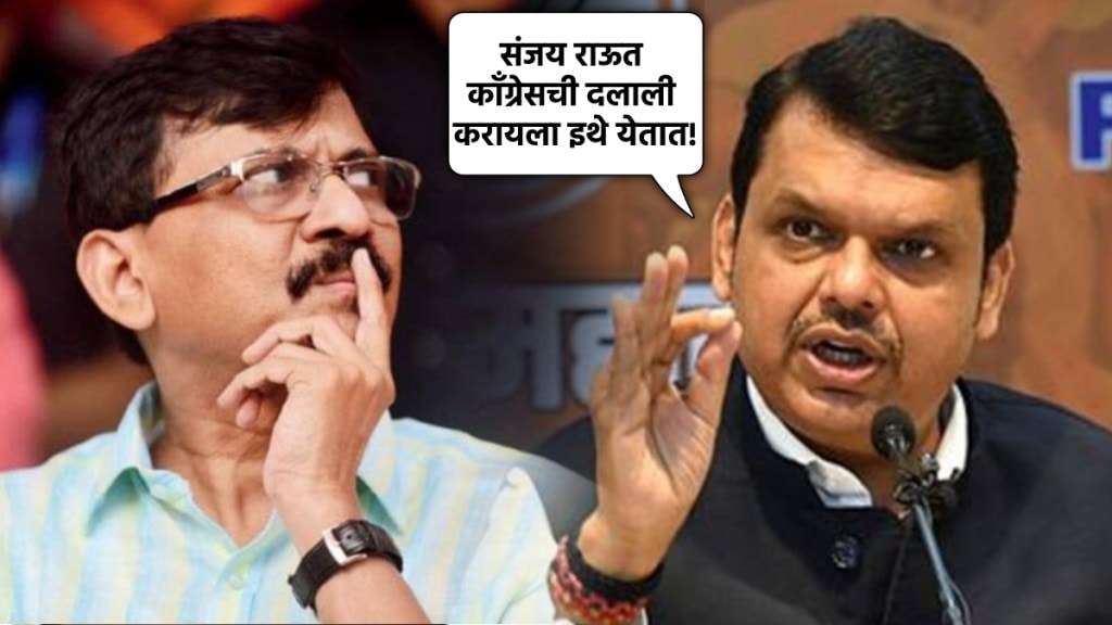 devendra fadnavis sanjay raut