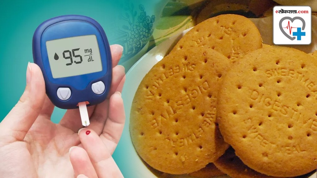 blood sugar is spiking because of that digestive biscuit