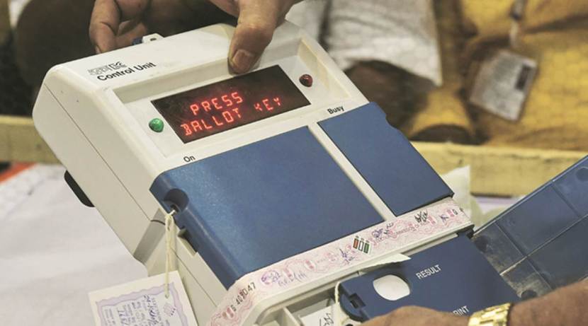 evm polls control unit