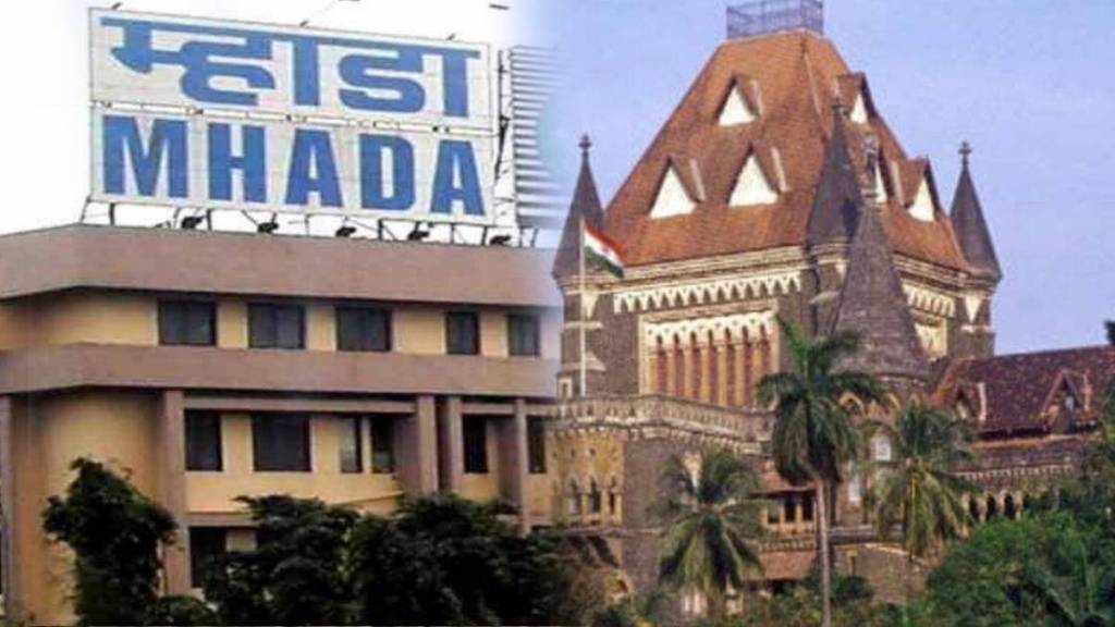 mumbai MHADA high court illegal construction