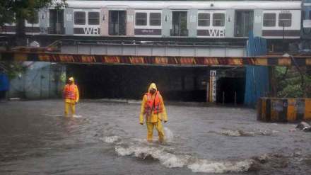 Underground water holding tank at Milan subway