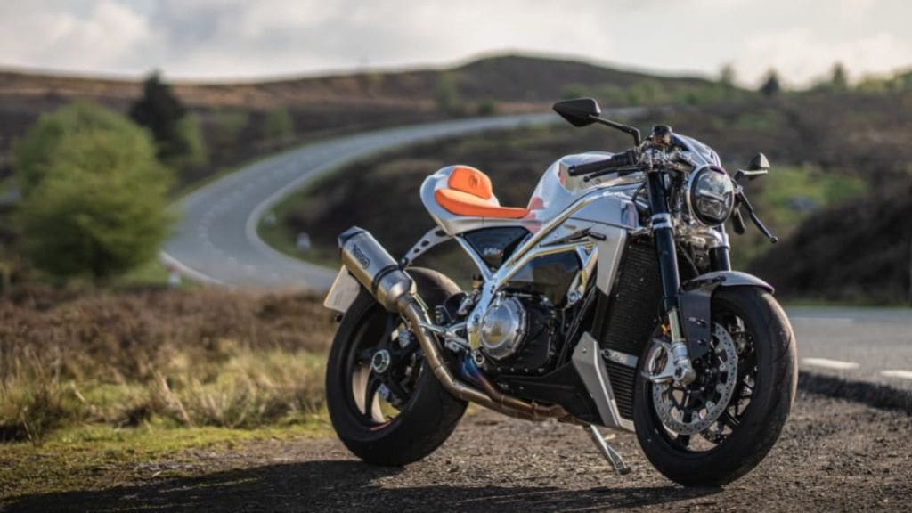 Norton V4CR bike features first powerful naked sport motorcycle